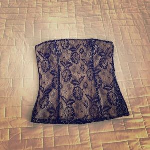 Strapless Lace Top💕